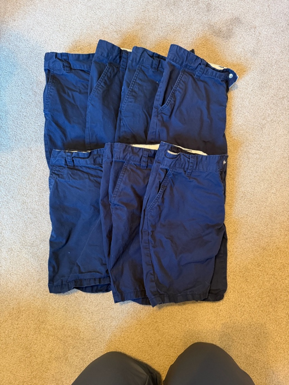 Cat & Jack Navy Boys' Uniform Shorts